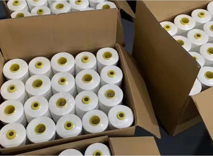 40/3 Quilting Top Thread for Loom Edge Taping Chemical Resistance Polyester Sewing Thread 500g