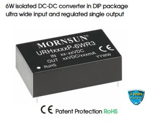 China Single Output Medical DC DC Converter 24VDC 60VDC 2MOPP 6W Regulated wholesale