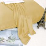 Organic Embroidered Logo Mulberry Silk Set Dorm Room Use