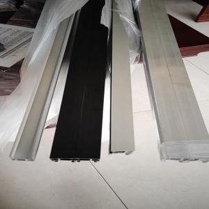 China black anodizing solar frame aluminum profiles wholesale