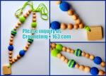 Teething toybaby shower gift, Teeting Necklace for Breasfeeding