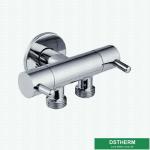 PN25 G1/2" Thread Wall Mounted Brass Angle Valve
