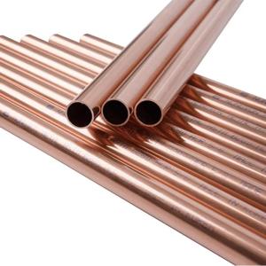 China Pancake Coil Copper Pipe Tube Refrigeration 10MM 1 / 4H wholesale