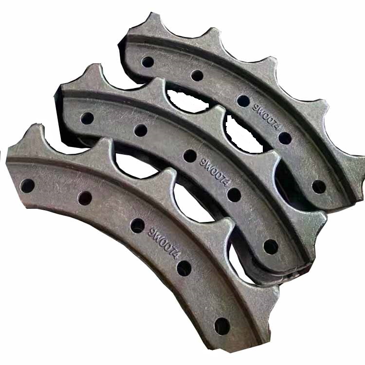 Durable E320 Excavator Spare Parts Chain Sprocket for Caterpillares E320D Sprocket Wheel