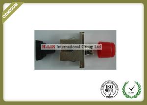 China Hybrid Metal Simplex FC To SC Fiber Adapter , Fiber Optic Cable Coupler wholesale