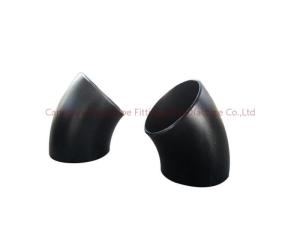 China ASTM B16.9 Welded Pipe Fittings BW A234 WPB , 45 Degree Short Radius Elbow wholesale