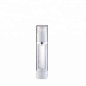 China Cosmetic Packaging Airless Lotion Pump Bottles Empty Samples Small Capacity wholesale