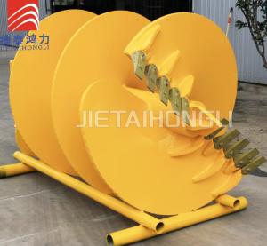 China Professional Straight Rock Drilling Auger For Clay Gravel Layer wholesale