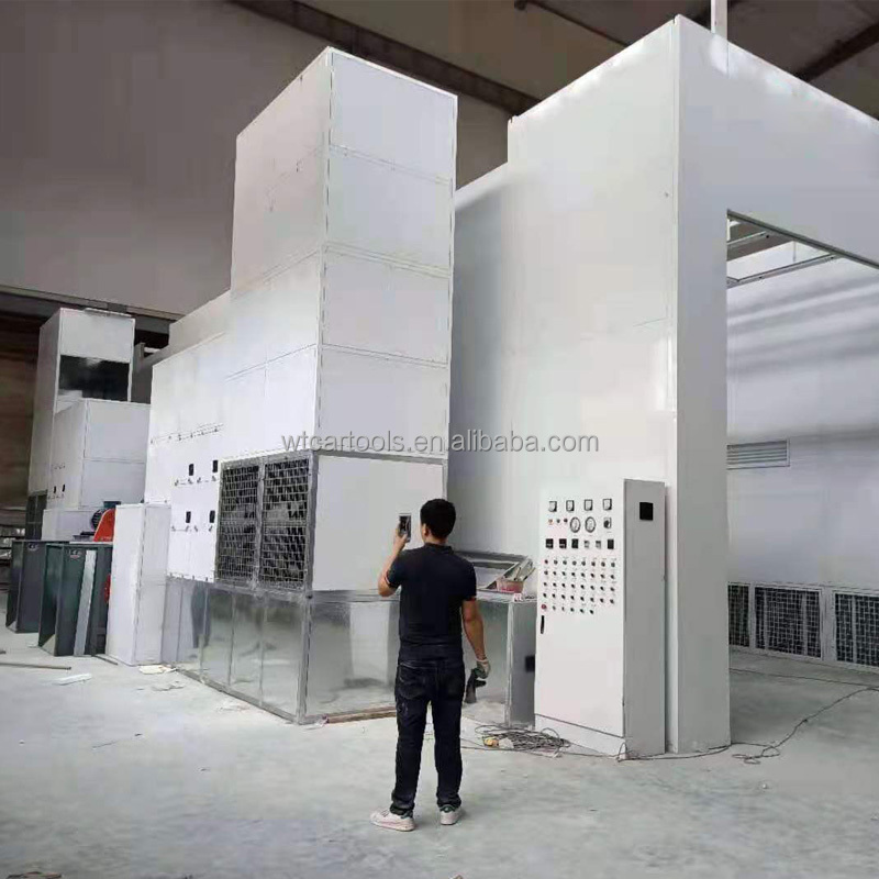 15m Truck Painting Room 2024 CE Approved Bus Spray Booth with Air Speed m/s of 0.2-0.3