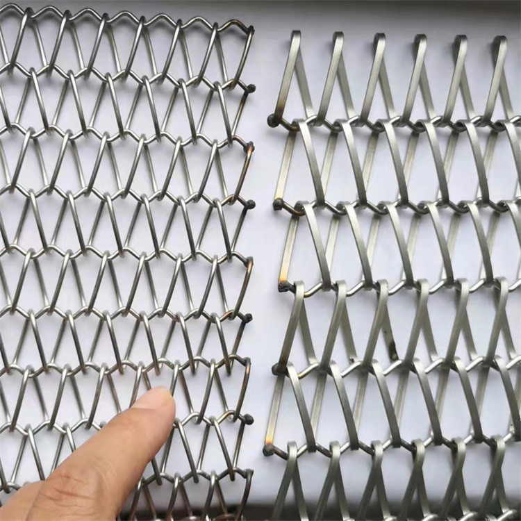 Facade Cladding Indoor 0.15mm-5mm Metal Decorative Mesh Easy Maintenance