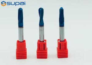 China 4 6mm Ball Nose End Mill For Wood Steel AlTiN / NACO / TiAlN / TiSiN Coating wholesale