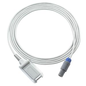 China Biolight N-ellcor Non Oxi-max Spo2 Sensor Cable 5 Pin Lemo Connector wholesale