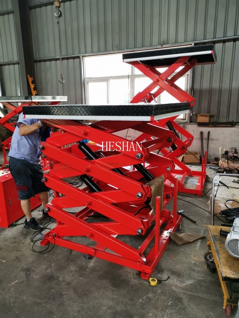 China Supplier Industrial Factory Scissor Hydraulic Workshop Table Lift