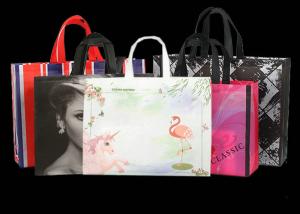 China Custom Laminated Shopping Bags Wear Resistant Max Bearing Load 5 - 8 KG wholesale