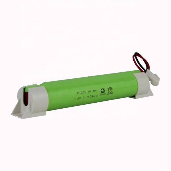 480g NiMh HRK33/62 D 3.6v 7ah Rechargeable Battery Pack for Emergency Lighting