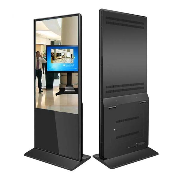 Quality OEM Free Standing LCD Advertising Display Android System Portable 43 Inch for sale