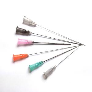 China Disposable 25mm 38mm Blunt Tip Microcannula Needle For Fillers wholesale