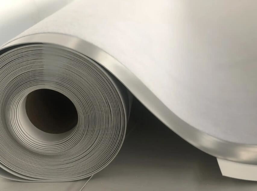 High Polymer Composite Waterproofing Roll-Roofing Material Extrusion Line HDPE / PVC / TPO Geomembrane Sheet Production Line