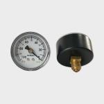 Plastic Case Vacuum Pressure Gauge Center Back Mount 50mm
