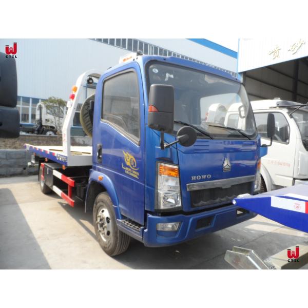 Cnhtc Wrecker Tow Truck Blue 4X2 Heavy Duty Wrecker Manual