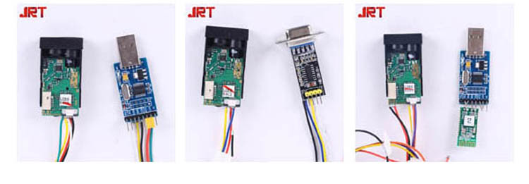 JRT M88B 60m Range Laser Measurement Solutions Laser Distance Sensor RS232 / RS485