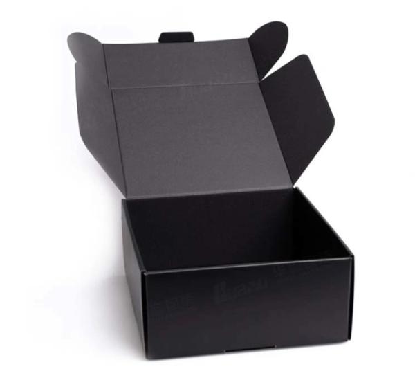Printed Brand Clothing Paper Gift Packaging Box , Corrugated Folding Shipping
