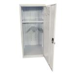 Lockable Large White Metal Horse Equipment Saddle Box 140x60x60cm