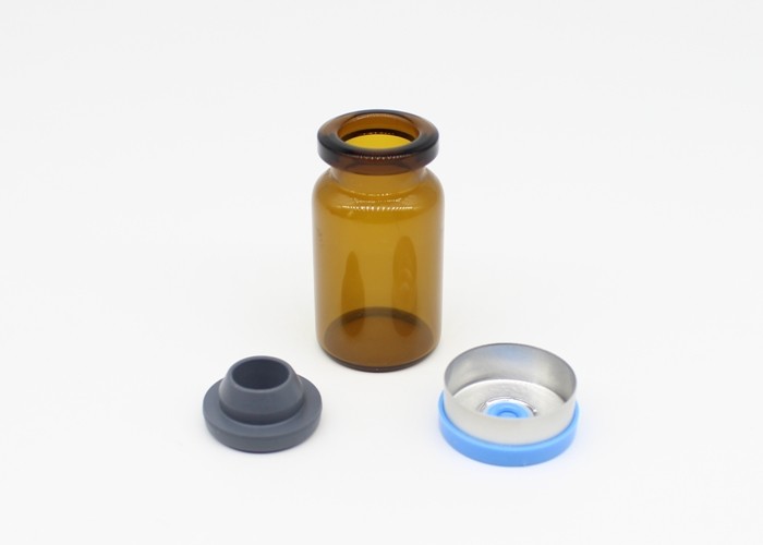 6ml Brown Medicinal and Cosmetic Borosilicate Glass Bottle Vial