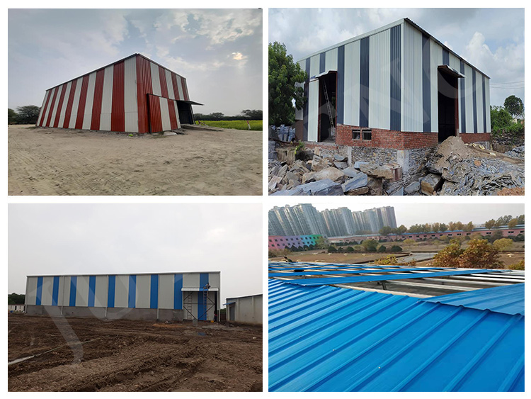 Color Coated PPGI Corrugated Sheet 1400mm - 1799mm Corrugated Metal Roof Panels