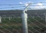 15m Length 150cm Height Pvc Coated Garden Temporary Chain Link Fence
