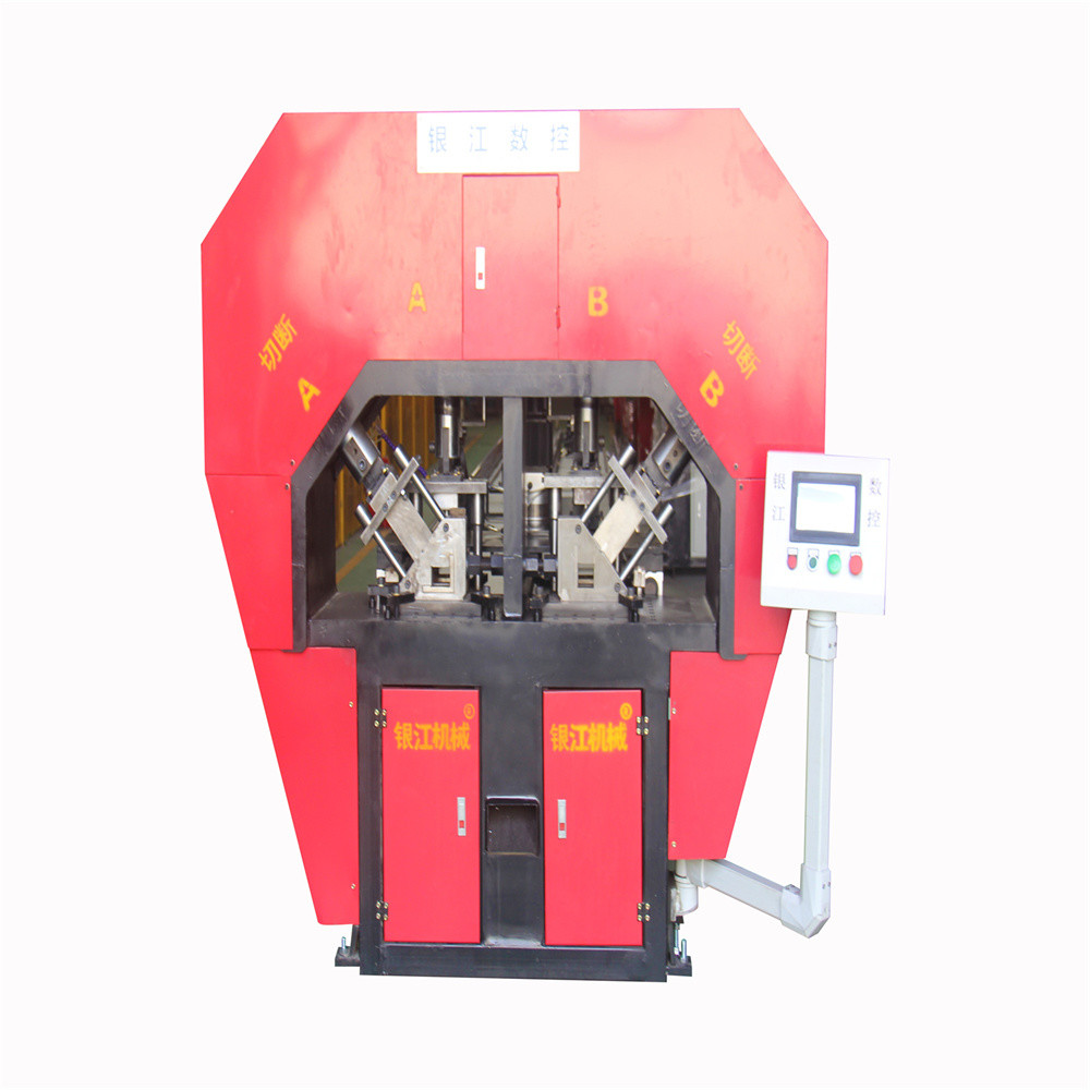 2500kg Automatic 6 Meter Hydraulic Blue Punching Press Machine For 5mm Metal Cutting Processing