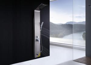 China Professional Waterfall Bath Shower Panels ROVATE Stainless Steel Surface Finishing wholesale