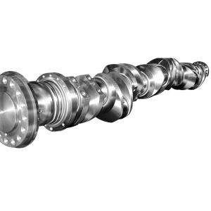 China 16PA4 Railway Forging Parts 42CrMo4 EMD Railroad Crankshaft wholesale