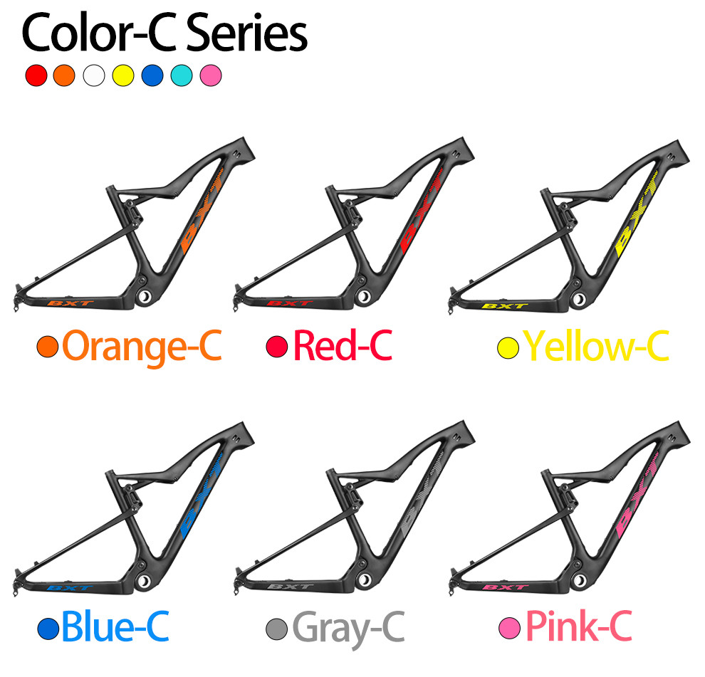 29 Full Suspension Carbon Frames MTB Boost Custom Mountain Bike Frame