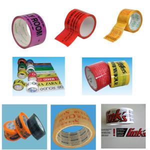 China Custom Logo Printed BOPP Packaging Tape Waterproof For Cartons Sealing wholesale