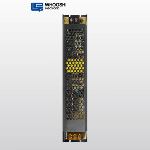 WHOOSH DC 12V 12.5A Light Box Power Supply 12Vdc 150 watt, Black housing Slim