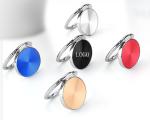 Round mobile phone ring holder creative ring buckle car 360 ° rotating metal