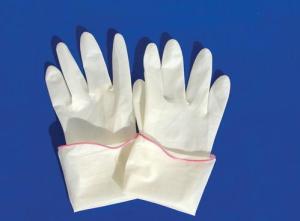 China Medical Powder Free 5.5g Disposable Latex Exam Gloves wholesale