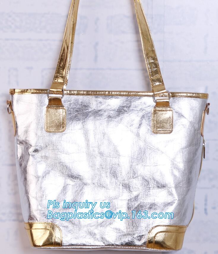Dupont Tyvek PU coated shopping bag PU coated Tyvek bag PU coated tyvek eco bag,Tote Bag Cotton With Logo Printing Tyvek