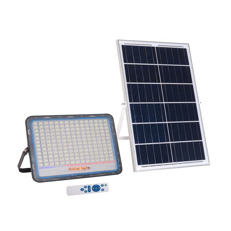 Aluminum Body Solar Led Flood Light For Park With 80 Ra And 5000-6000K Color Temperature