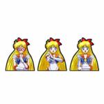 Cartoon Stickers Waterproof Stickers Anime 3D Lenticular Anime Motion Sticker