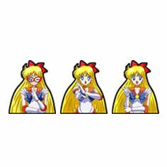 China Cartoon Stickers Waterproof Stickers Anime 3D Lenticular Anime Motion Sticker for Car Laptop Refrigerator wholesale