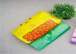 China 320*400mm Plastic Poly Pack Bags With Handle , Plastic Shopping Bags Custom Logo wholesale