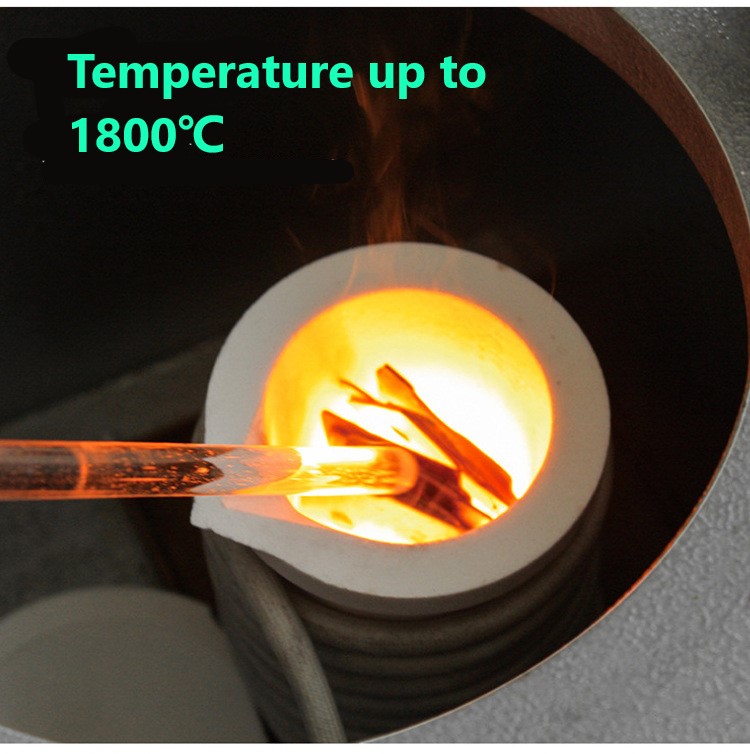 Graphite Crucible for Melting Steel Height 105mm Advantage4 Long Service Time