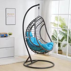 China 2 Years for Rattan Outdoor Garden Furniture Bird's Nest Balcony Rattan Chair Swing wholesale