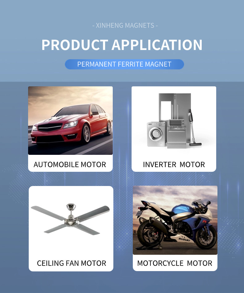 Permanent Magnet Ferrite Used In Household Convenient Variable Frequency Generator