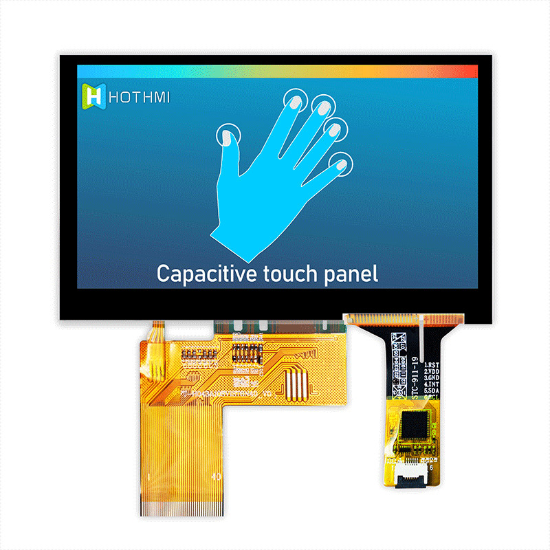800x480 4.3 Inch TFT LCD Display Module Capacitive Touch Screen Module Pcap Monitor