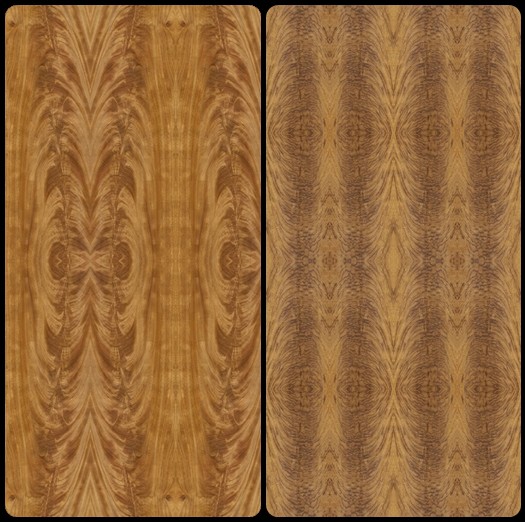 Cerejeira Wenge Natural Wood Veneer Grain Specially For Hotel Decoration