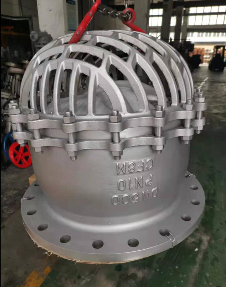 Customized Service WCB Cast Iron Flanged End Foot Valve for Durable and Fluid Control