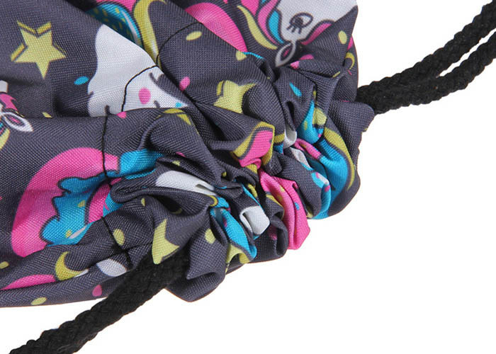 Personalised Ladies Gym Drawstring Backpack Custom Cinch Sacks